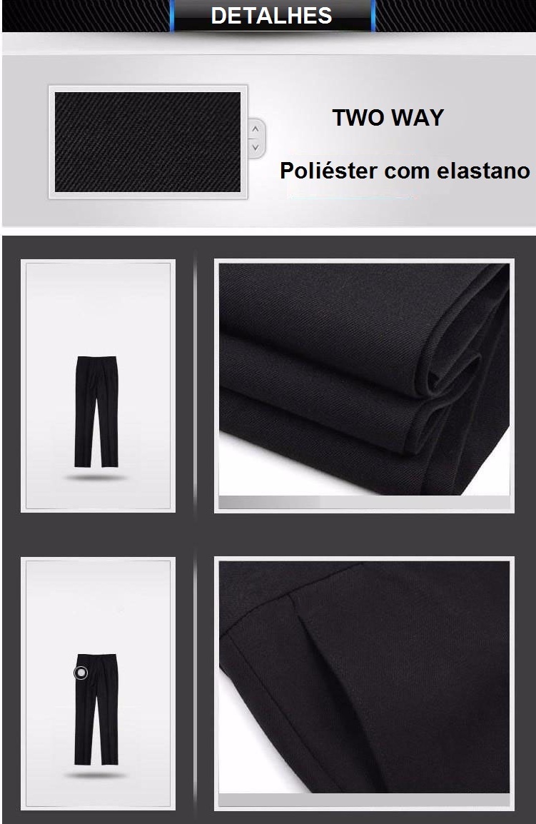 calça elastano masculina preta