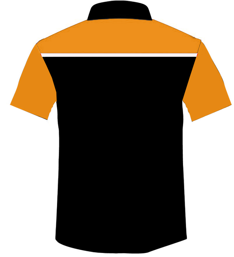 AMB 0270 Camisa-para-fadamentos-uniformes-para-empresas-personalizada-agencias-de-veículos-funilaria-carros-costas