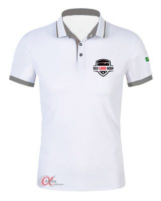 Camisa Polo para uniforme empresa personalizado feminino e masculino – Kits a partir de 20 pçs