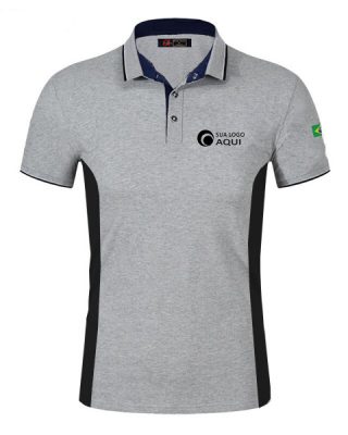 Camisa camiseta personalizada polo modelo para comprar uniforme – Kits a partir de 20 pçs