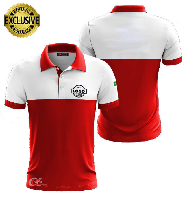 Camisas Polo para Funcionários de Concessionárias de Automóveis em São Paulo: Camisa polo elegante em azul marinho com logotipo da concessionária, oferecendo uma aparência profissional e confortável para funcionários do setor automotivo