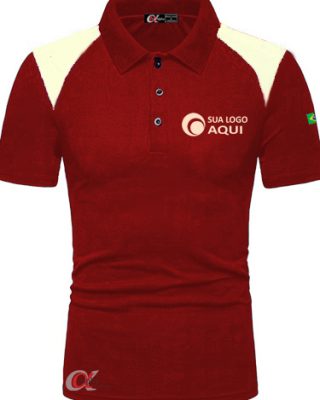 Camisa Alta Qualidade gola polo em malha Algodão, Piquet, Dry Fit ou PV para uniformes personalizados – Kit 20 pçs