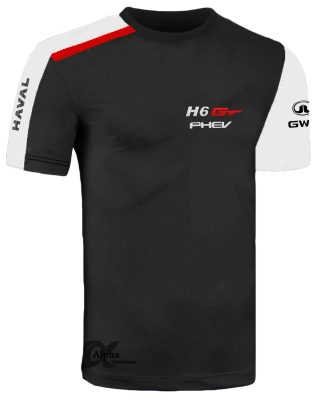 Haval H6 GT PHEV Preço de lançamento – Camiseta preta – Edição Limitada! – Kit 2 pçs