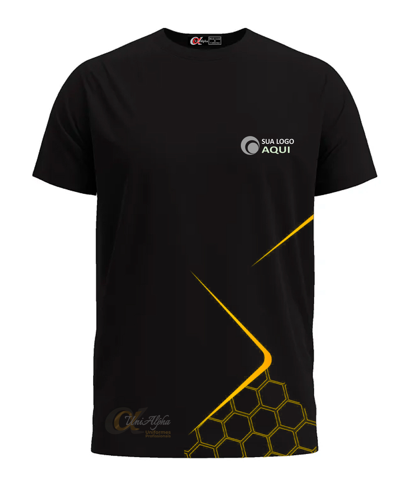 Camisetas Personalizadas Com Estampa Da Sua Marca Kit 20 P s Alpha 
