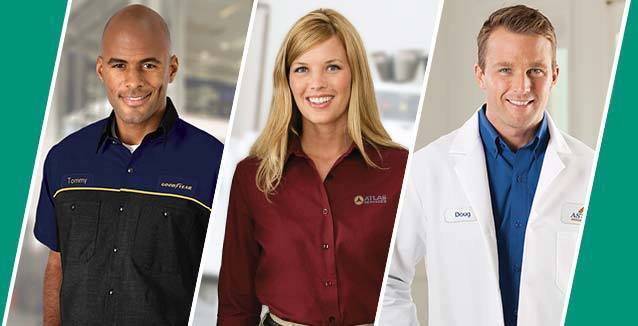 Uniformes profissionais em Santo André