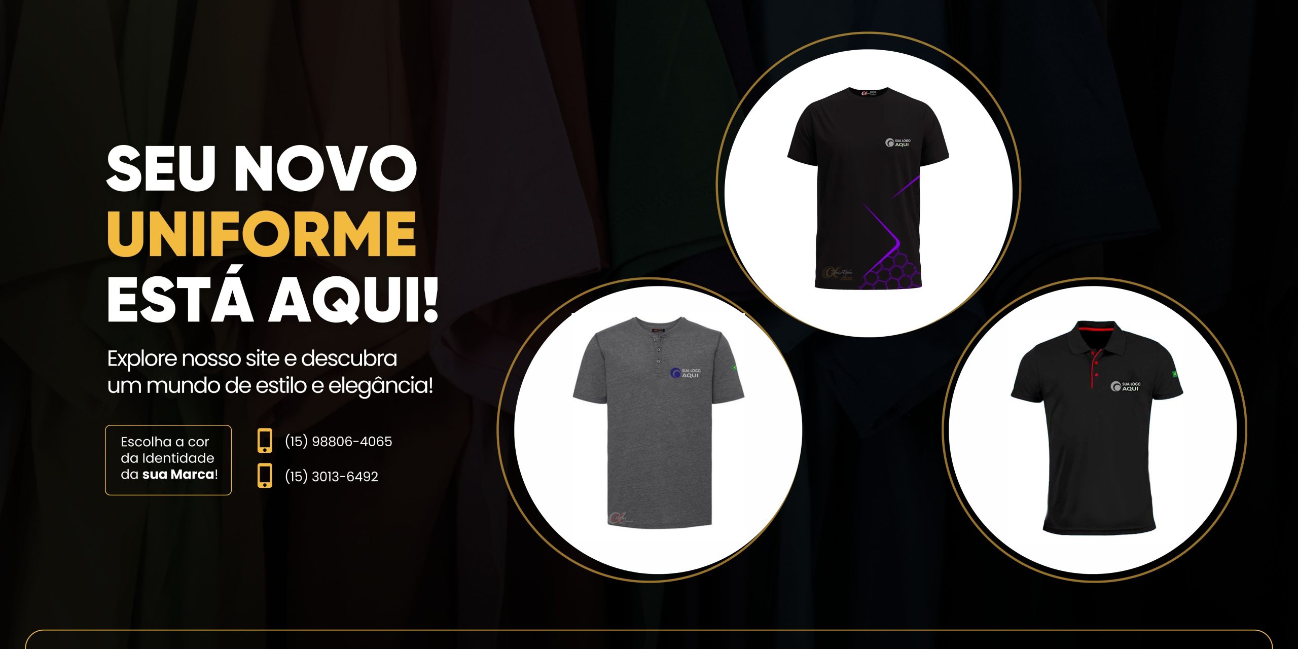 melhores tecidos para uniformes profissionais